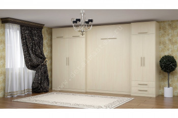 Комплект мебели со шкаф-кроватью трансформер Ратмир в Пролетарском - proletarskij.mebel54.com | фото